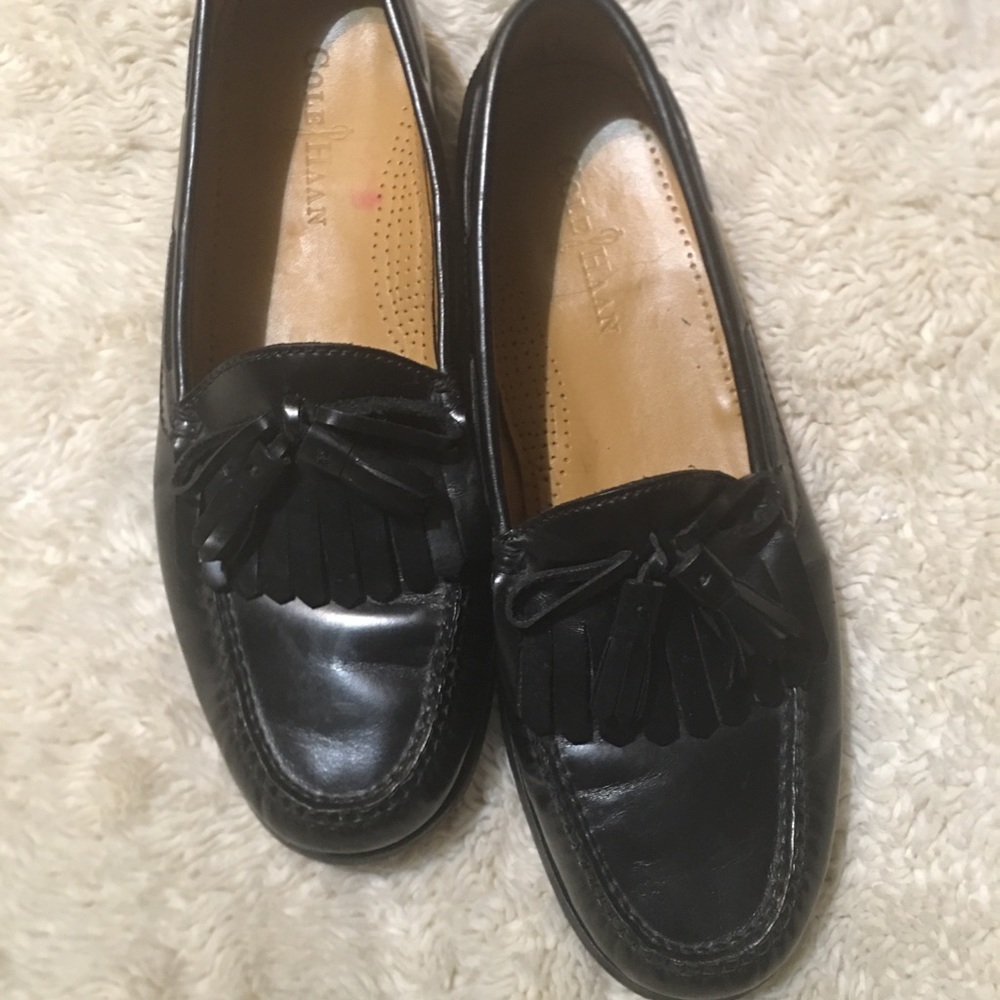 Cole Haan Men’s tassel Black‎ Loafer shoes